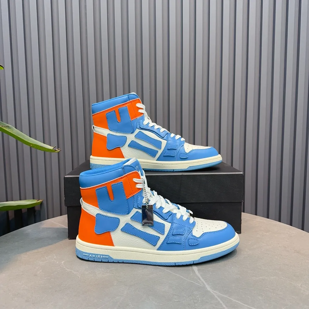 Men's shoes💰620💰 AMIRI AMIRI trendy brand hot sale🔥 Available all year round✅Couples💑 Official website synchronization Imported fabrics 1⃣️ratio 1⃣️Re-engraved, original factory special original sole, 35-45 (38.45. Non-refundable)